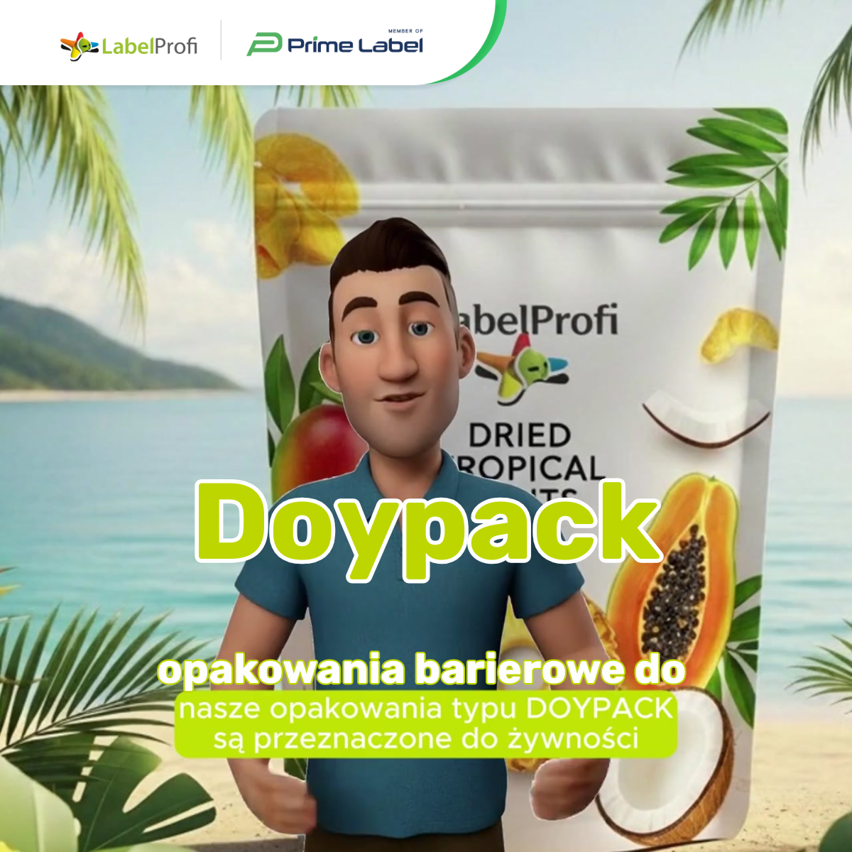 Doypack - opakowania barierowe do żywności